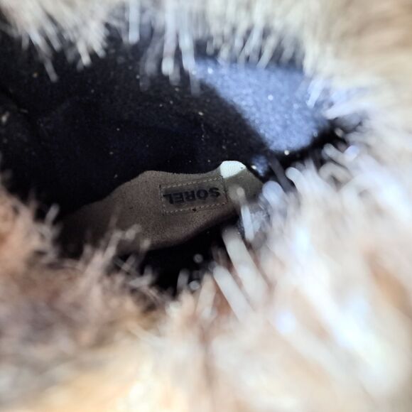 Sorel TOFONO II Snow Boots. Blue & Tan Waterproof Winter Boots Women's Size 7 - Picture 8 of 9